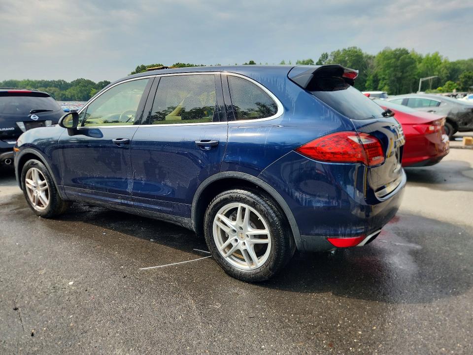 2013 Porsche Cayenne VIN WP1AA2A26DLA00648 COPART salvage auction — WATER/FLOOD, Nj - Cert Of Title-Salvage Flood, sold $425 on 2026-08-27 (photo 2)