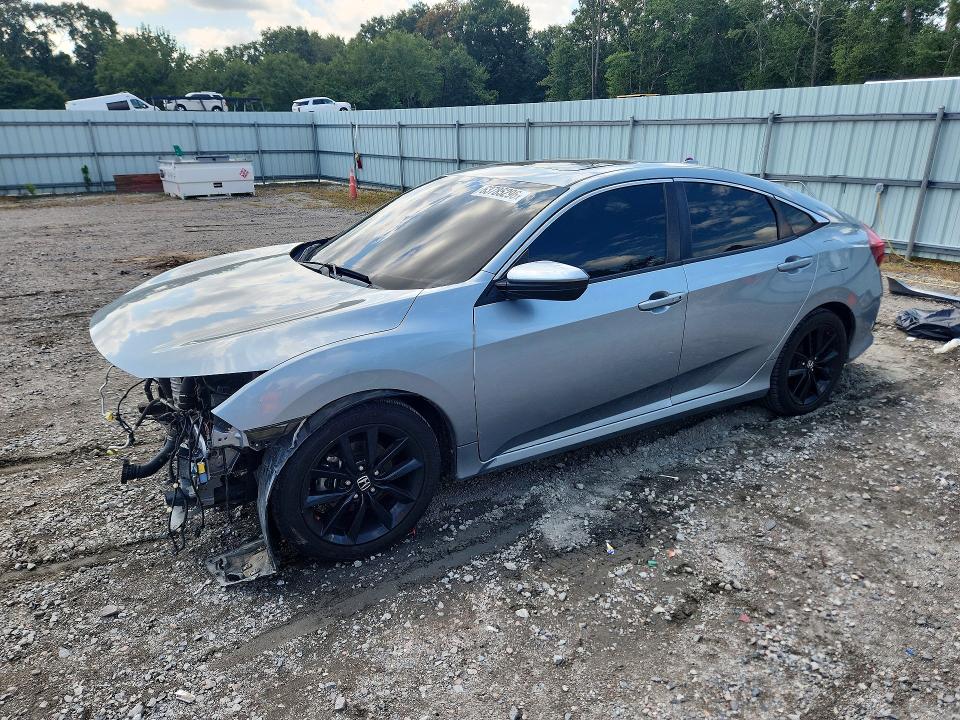 2020 Honda Civic VIN 19XFC1F37LE016149 COPART salvage auction — FRONT END, Sc - Cert Of Title-Salvage, sold $200 on 2026-09-11 (photo 1)