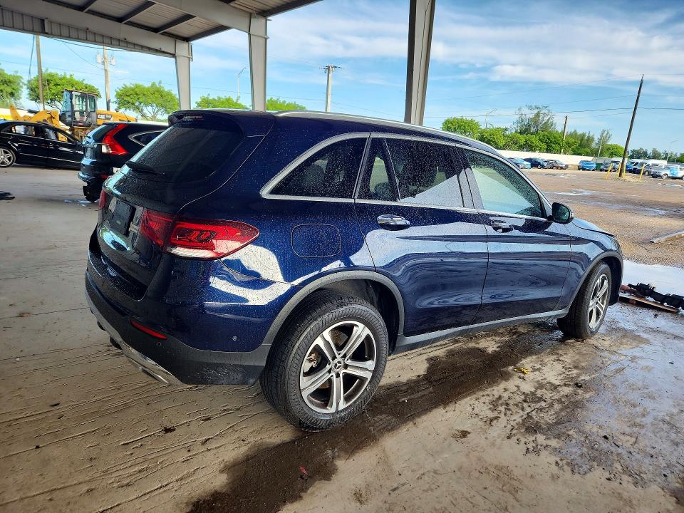 2021 Mercedes-benz Glc VIN W1N0G8DB6MF938652 COPART salvage auction — FRONT END, Salvage Title, sold $9,300 on 2026-09-09 (photo 3)