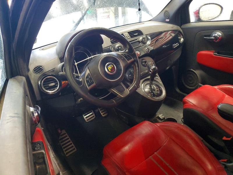 2015 Fiat 500 VIN 3C3CFFFH7FT501740 COPART salvage auction — FRONT END, ID - SALVAGE CERTIFICATE OF TITLE, sold $900 on 2026-08-13 (photo 8)