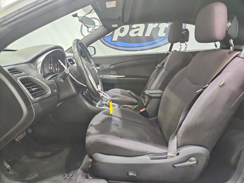 2013 Chrysler 200 VIN 1C3BCBEGXDN755557 COPART salvage auction — FRONT END, Ca - Salvage Certificate, sold $800 on 2026-08-28 (photo 7)