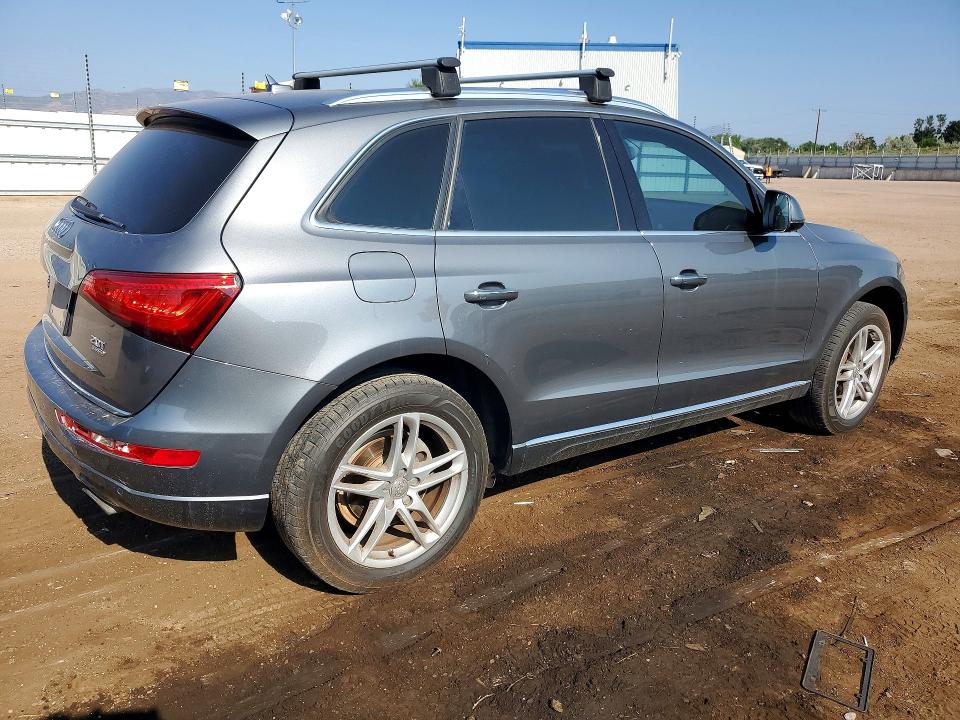 2016 Audi Q5 VIN WA1L2AFP8GA027995 COPART salvage auction — REAR END, Co - Salvage Title, sold $2,400 on 2026-08-27 (photo 3)