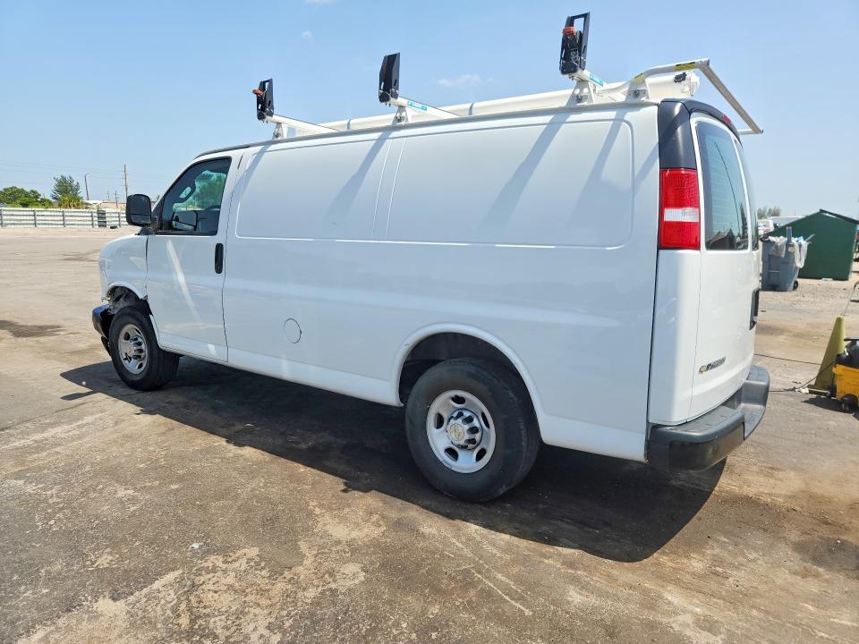 2024 Chevrolet Express VIN 1GCWGAF78R1179279 COPART salvage auction — FRONT END, Md - Cert Of Salvage > 75% Damage (P), sold $5,000 on 2026-09-30 (photo 2)