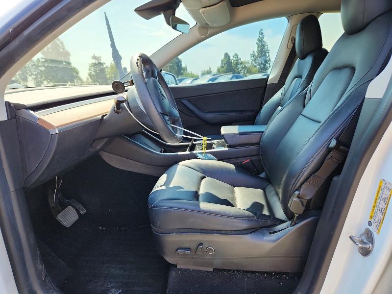 2021 Tesla Model y VIN 5YJYGDEE2MF072478 COPART salvage auction — FRONT END, Ca - Salvage Certificate, sold $7,100 on 2026-08-27 (photo 7)