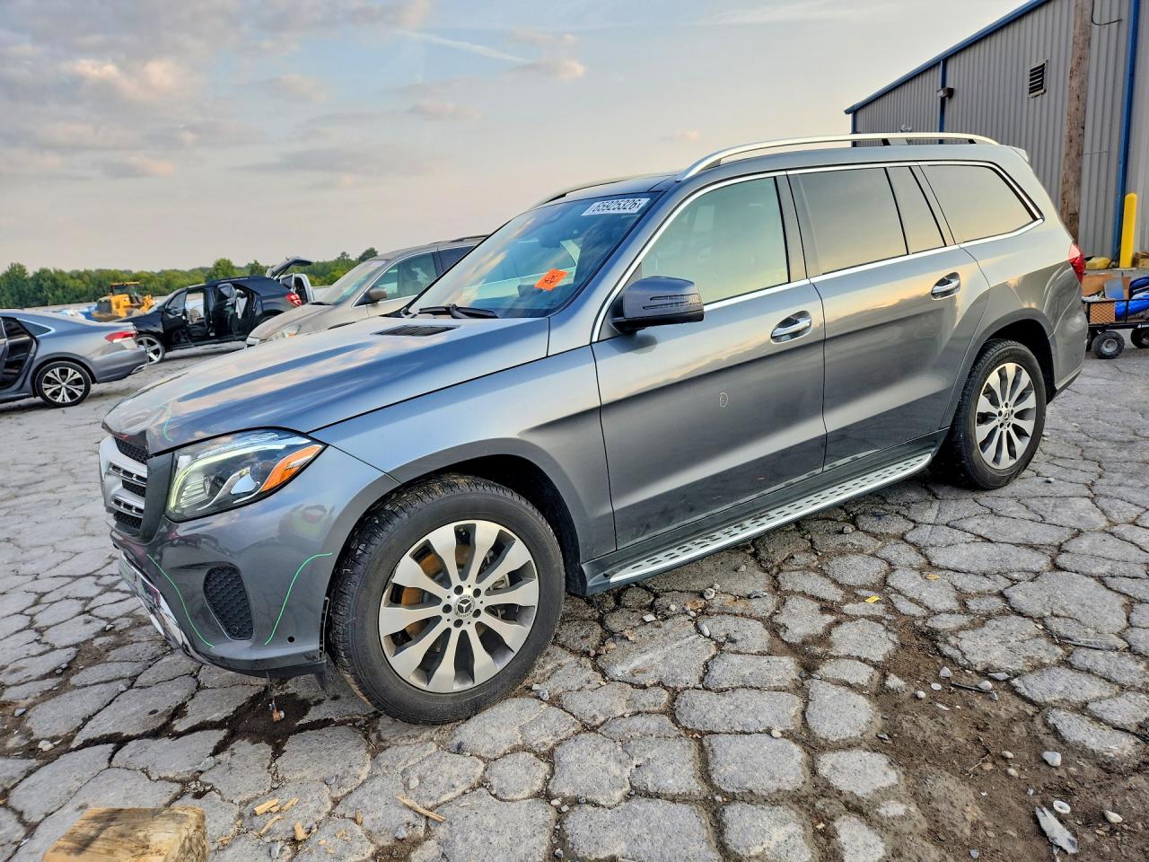 2018 Mercedes-Benz GLS-klasse VIN 4JGDF6EE6JB105439 — COPART salvage auction photo