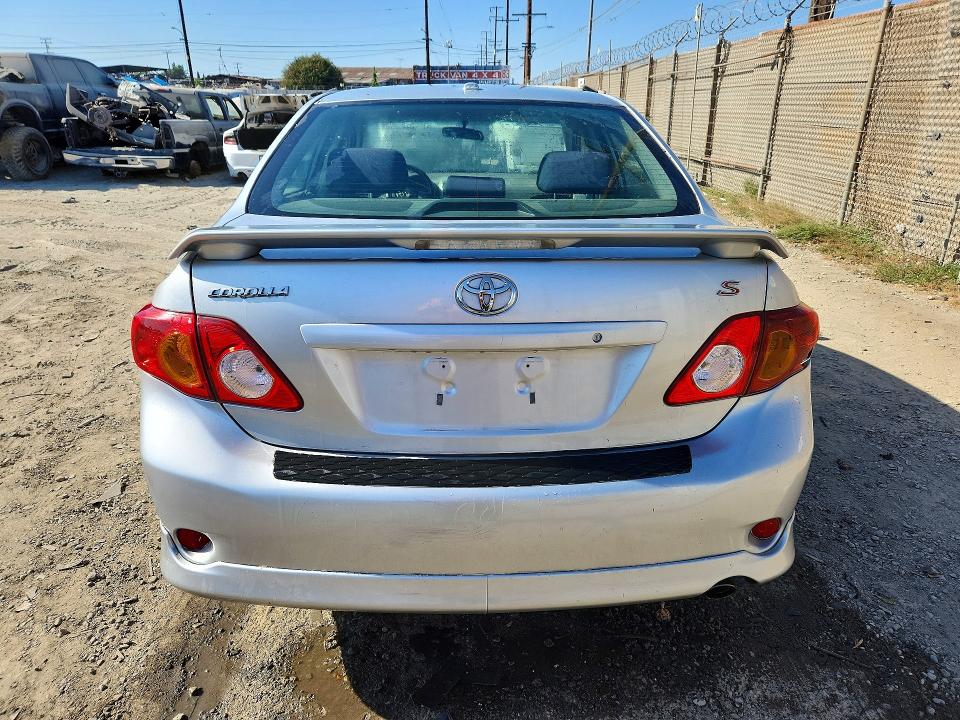 2010 Toyota Corolla VIN 2T1BU4EE2AC420679 COPART salvage auction — MINOR DENT/SCRATCHES, CA - DLR/DIS/EXP ONLY SALVAGE TITLE, sold $1,750 on 2026-08-19 (photo 6)