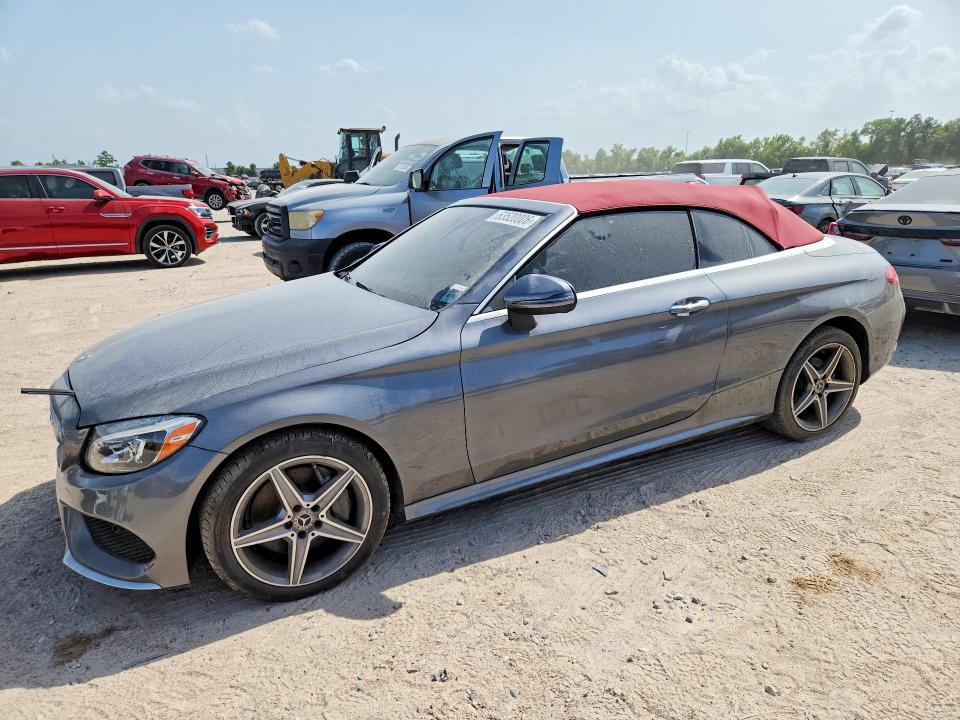 2018 Mercedes-benz C-klasse VIN WDDWK4KBXJF620272 COPART salvage auction — MINOR DENT/SCRATCHES, Nj - Cert Of Title-Salvage, sold $3,850 on 2026-08-11 (photo 1)