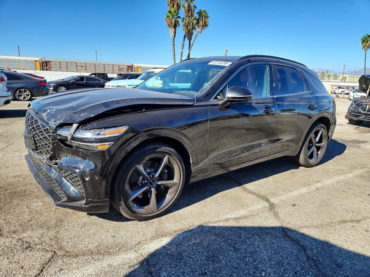 2026 Genesis GV70 VIN 5NMMFDTB8TH039671 COPART salvage auction — Front End, Sc - Salvage Title, sold $18,800 on 2026-09-25 (photo 1)