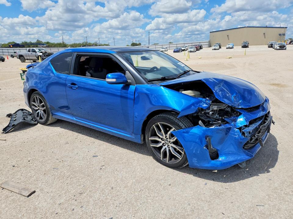 2014 Scion Tc VIN JTKJF5C75E3068110 COPART salvage auction — FRONT END, Tx - Salvage Vehicle Title, sold $1,050 on 2026-09-03 (photo 4)
