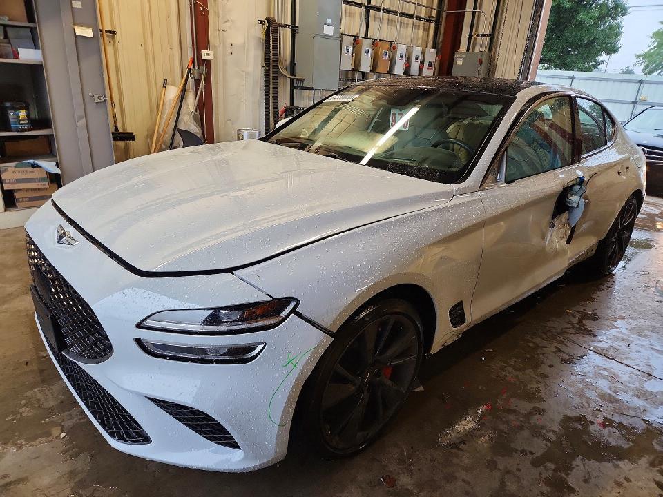 2023 Genesis G70 VIN KMTG54TE5PU109377 — COPART salvage auction photo