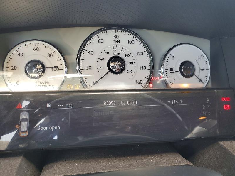 2010 Rolls-royce Ghost VIN SCA664S56AUX48701 COPART salvage auction — UNDERCARRIAGE, Nv - Certificate Of Title, sold $35,000 on 2026-08-13 (photo 9)
