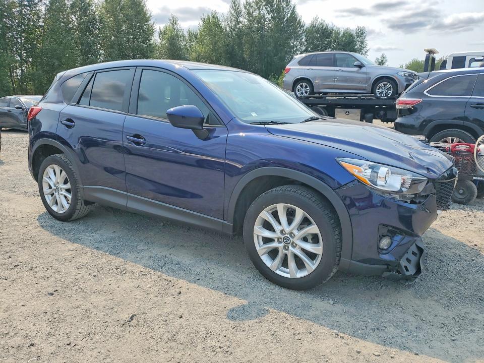 2014 Mazda Cx-5 VIN JM3KE2DY9E0384512 COPART salvage auction — FRONT END, WA - BILL OF SALE, sold $1,100 on 2026-09-21 (photo 4)