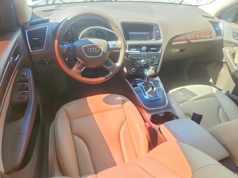 2013 Audi Q5 VIN WA1CFAFP6DA018938 COPART salvage auction — FRONT END, Ga - Certificate Of Title, sold $2,400 on 2026-09-02 (photo 8)