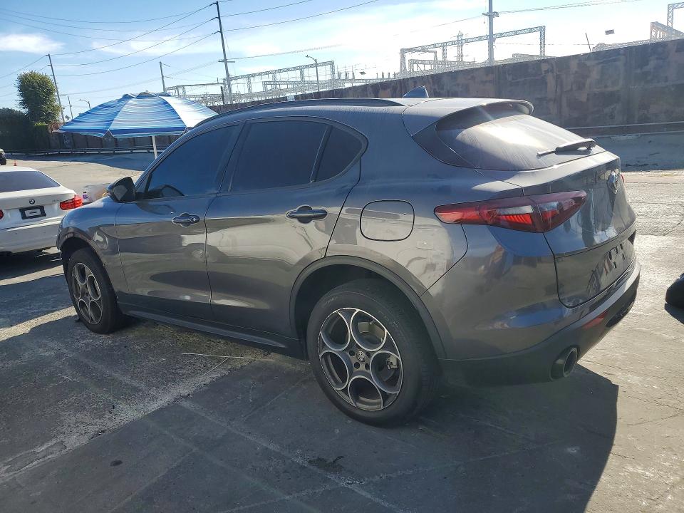 2022 Alfa romeo Stelvio VIN ZASPAJAN4N7D30807 COPART salvage auction — FRONT END, CA - SALVAGE CERTIFICATE, sold $6,600 on 2026-09-18 (photo 2)