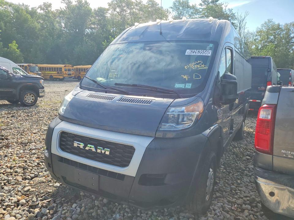 2021 Ram Promaster 3500 VIN 3C6MRVJG3ME536770 — COPART salvage auction photo