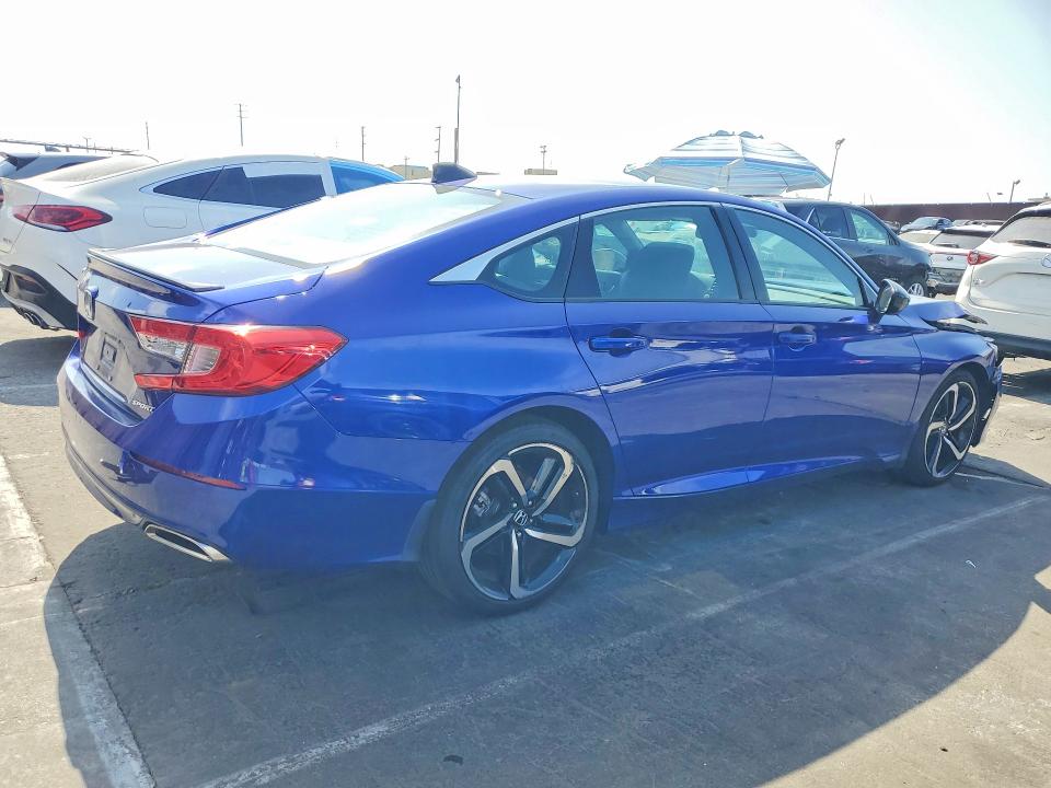 2022 Honda Accord VIN 1HGCV1F39NA079967 COPART salvage auction — FRONT END, CA - SALVAGE CERTIFICATE, sold $9,800 on 2026-08-21 (photo 3)