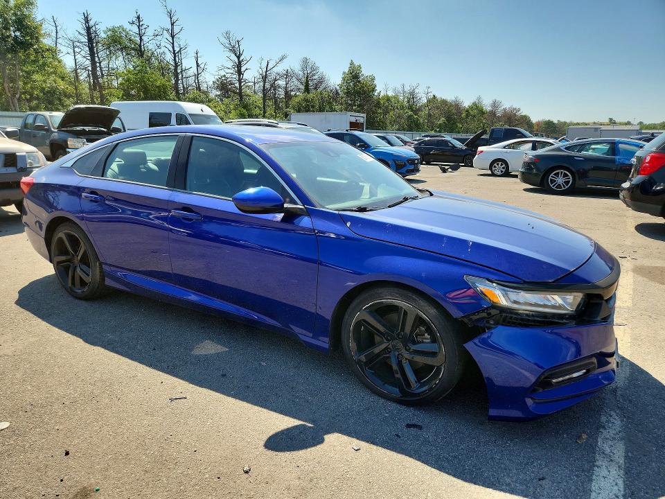 2019 Honda Accord VIN 1HGCV2F37KA023267 COPART salvage auction — FRONT END, Ny - Certificate Of Title, sold $7,400 on 2026-08-21 (photo 4)