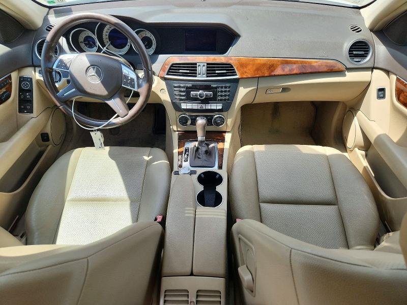 2013 Mercedes-benz C class VIN WDDGF4HB7DA771541 COPART salvage auction — FRONT END, LA - CERTIFICATE OF TITLE, sold $700 on 2026-08-13 (photo 8)