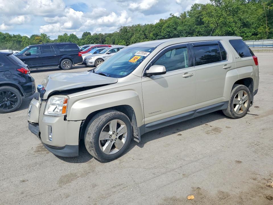 2014 Gmc Terrain VIN 2GKFLVEK8E6371578 COPART salvage auction — FRONT END, Pa - Certificate Of Salvage, sold $800 on 2026-09-17 (photo 1)