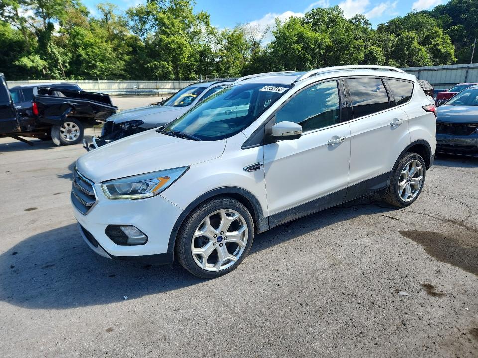 2017 Ford Escape VIN 1FMCU9J98HUE21600 — COPART salvage auction photo