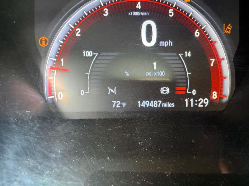 2020 Honda Civic VIN 2HGFC1E55LH700576 COPART salvage auction — NORMAL WEAR, Salvage Title, sold $13,800 on 2026-08-28 (photo 8)