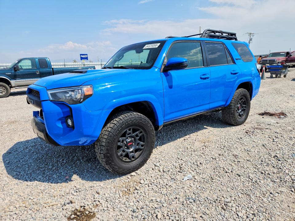 2019 Toyota 4runner VIN JTEBU5JR6K5732626 COPART salvage auction — FRONT END, Fl - Cert Of Title W/Slvg History (P), sold $22,600 on 2026-08-21 (photo 1)