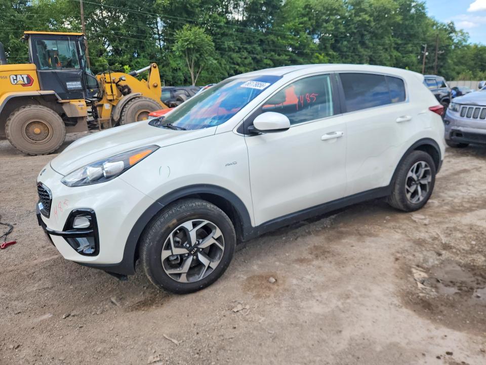 2022 Kia Sportage VIN KNDPMCAC4N7005469 — COPART salvage auction photo