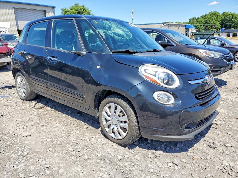 2014 Fiat 500l VIN ZFBCFAAH0EZ020292 COPART salvage auction — SIDE, Pa - Certificate Of Salvage, sold $425 on 2026-08-12 (photo 4)
