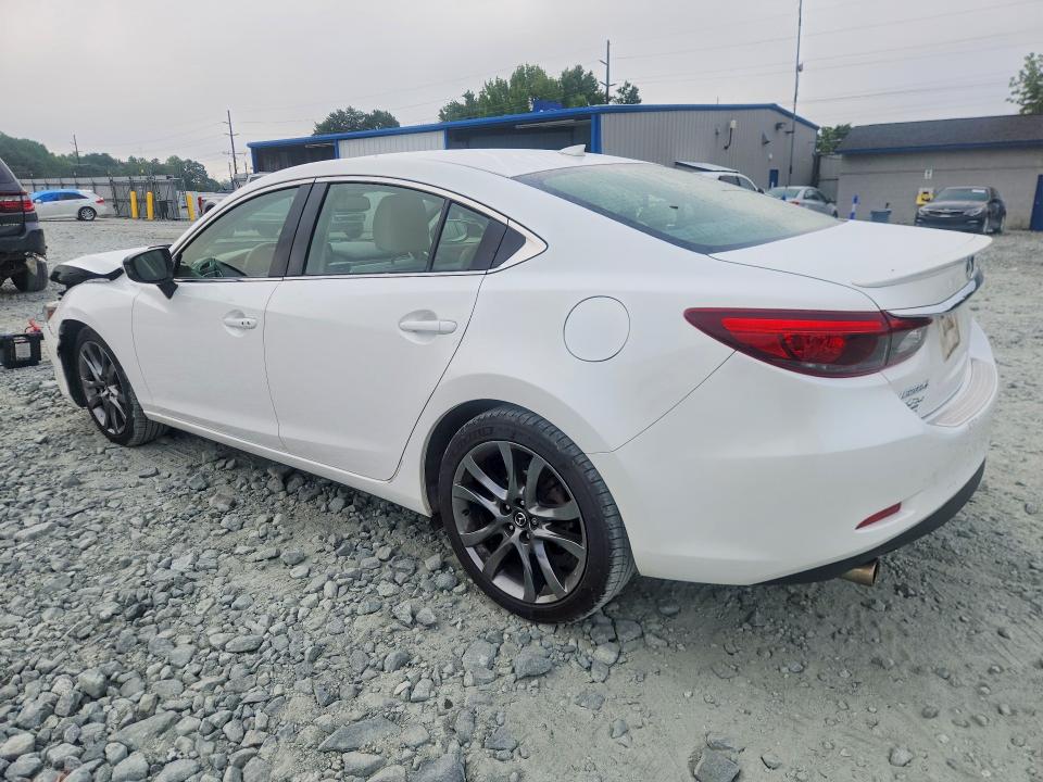 2016 Mazda 6 VIN JM1GJ1W52G1458258 COPART salvage auction — FRONT END, Nc - Salvage Certificate Of Title, sold $2,600 on 2026-09-09 (photo 2)