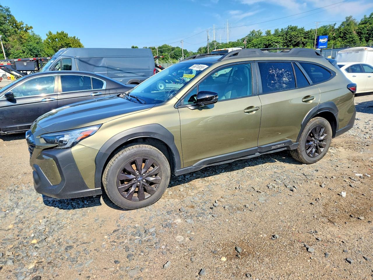 2025 Subaru Outback VIN 4S4BTALC3S3177814 — COPART salvage auction photo