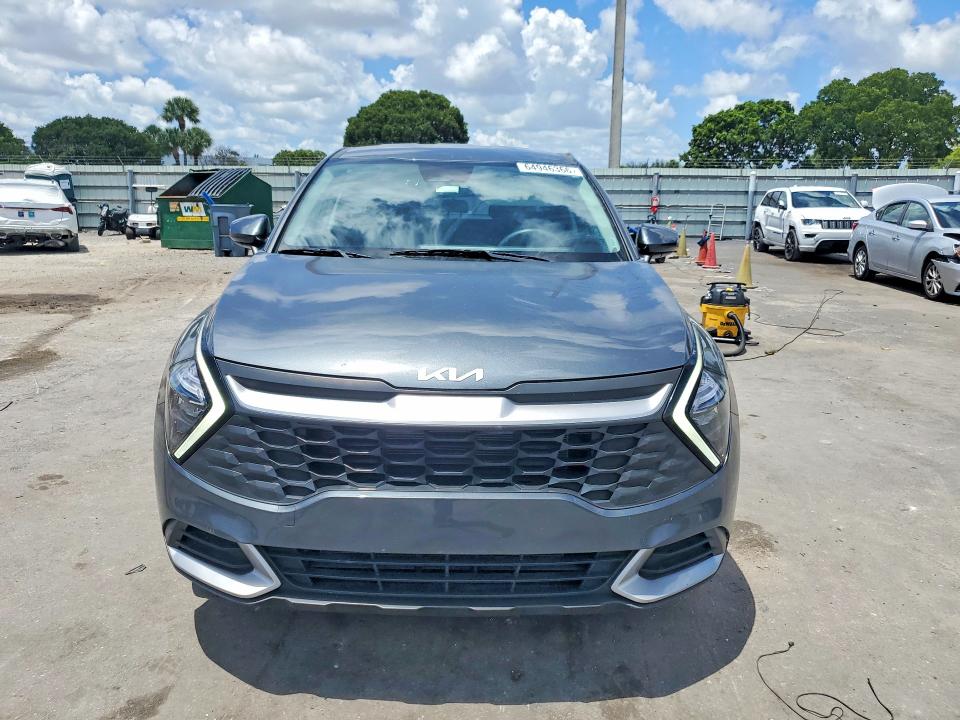 2023 Kia Sportage VIN KNDPU3AF0P7153048 COPART salvage auction — DAMAGE HISTORY, Ga - Certificate Of Title (P), sold $18,495 on 2026-08-22 (photo 5)