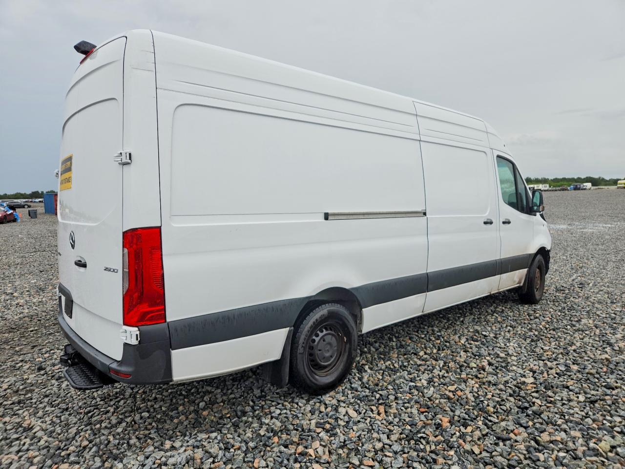 2025 Mercedes-benz Sprinter VIN W1Y4KCHY0ST214099 COPART salvage auction — Front End, GA - CERTIFICATE OF TITLE, sold $22,000 on 2026-08-27 (photo 3)
