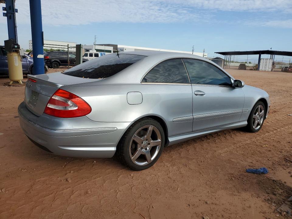 2005 Mercedes-benz Clk-class VIN WDBTJ75J15F149346 COPART salvage auction — MECHANICAL, AZ - CERTIFICATE OF TITLE, sold $225 on 2026-08-18 (photo 3)