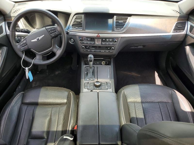 2017 Genesis G80 VIN KMHGN4JE6HU206893 COPART salvage auction — MINOR DENT/SCRATCHES, Tx - Certificate Of Title, sold $3,250 on 2026-09-10 (photo 8)