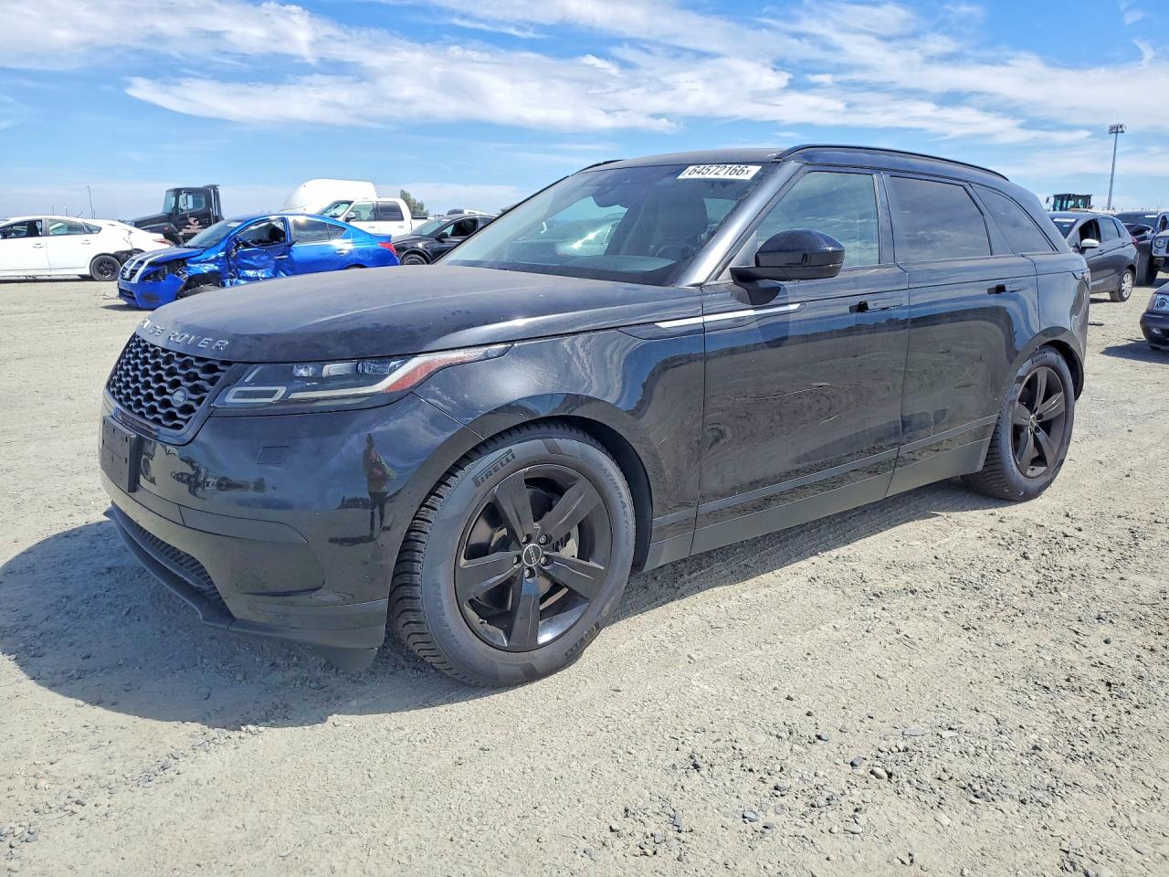2018 Land Rover Range Rover Velar VIN SALYB2RV3JA766767 — COPART salvage auction photo