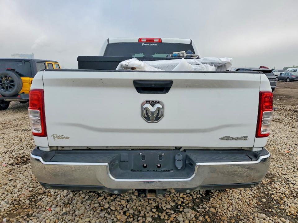 2022 Ram 2500 VIN 3C6UR5CJXNG367796 COPART salvage auction — REAR END, Tx - Certificate Of Title, sold $7,700 on 2026-09-04 (photo 6)