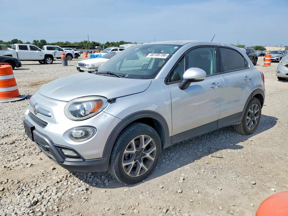 2016 Fiat 500 VIN ZFBCFYCT0GP388660 COPART salvage auction — REAR END, Tx - Salvage Vehicle Title, sold $1,300 on 2026-09-10 (photo 1)