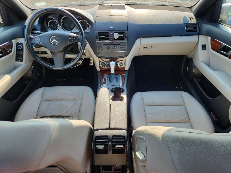 2010 Mercedes-benz C class VIN WDDGF8BB2AR128057 COPART salvage auction — MECHANICAL, CT - CERTIFICATE OF TITLE, sold $550 on 2026-08-24 (photo 8)