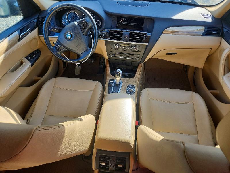 2014 BMW X3 VIN 5UXWX9C54E0D13448 COPART salvage auction — MECHANICAL, Salvage Title, sold $100 on 2026-09-16 (photo 8)