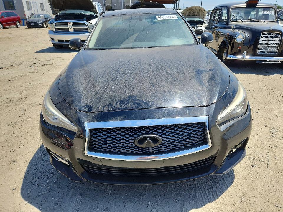 2017 Infiniti Q50 VIN JN1EV7AP4HM741786 COPART salvage auction — UNDERCARRIAGE, Ca - Dlr/Dis/Exp Only Salvage Title, sold $1,800 on 2026-08-19 (photo 5)