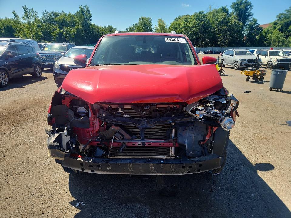2014 Toyota 4runner VIN JTEBU5JR7E5160535 COPART salvage auction — FRONT END, Ct - Cert Of Title-Salvage, sold $9,500 on 2026-08-21 (photo 5)