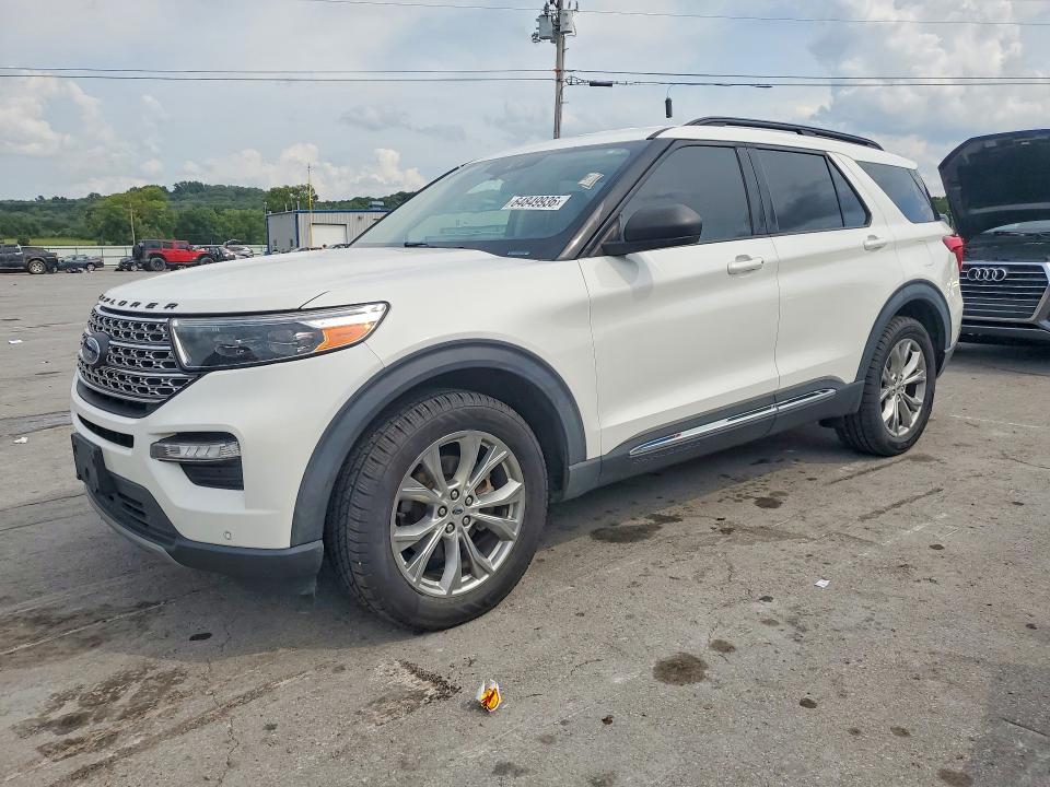 2020 Ford Explorer VIN 1FMSK8DH4LGB38620 — COPART salvage auction photo