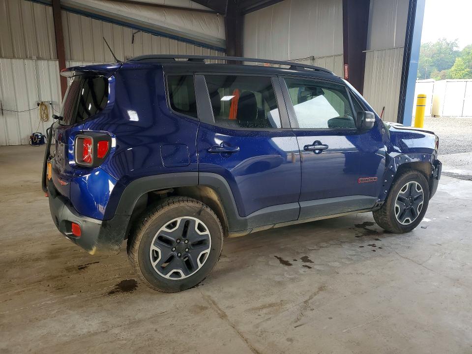 2016 Jeep Renegade VIN ZACCJBCTXGPC70773 COPART salvage auction — FRONT END, Pa - Certificate Of Salvage, sold $1,500 on 2026-08-19 (photo 3)