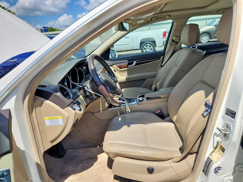 2013 Mercedes-benz C class VIN WDDGF4HB7DA771541 COPART salvage auction — FRONT END, LA - CERTIFICATE OF TITLE, sold $700 on 2026-08-13 (photo 7)