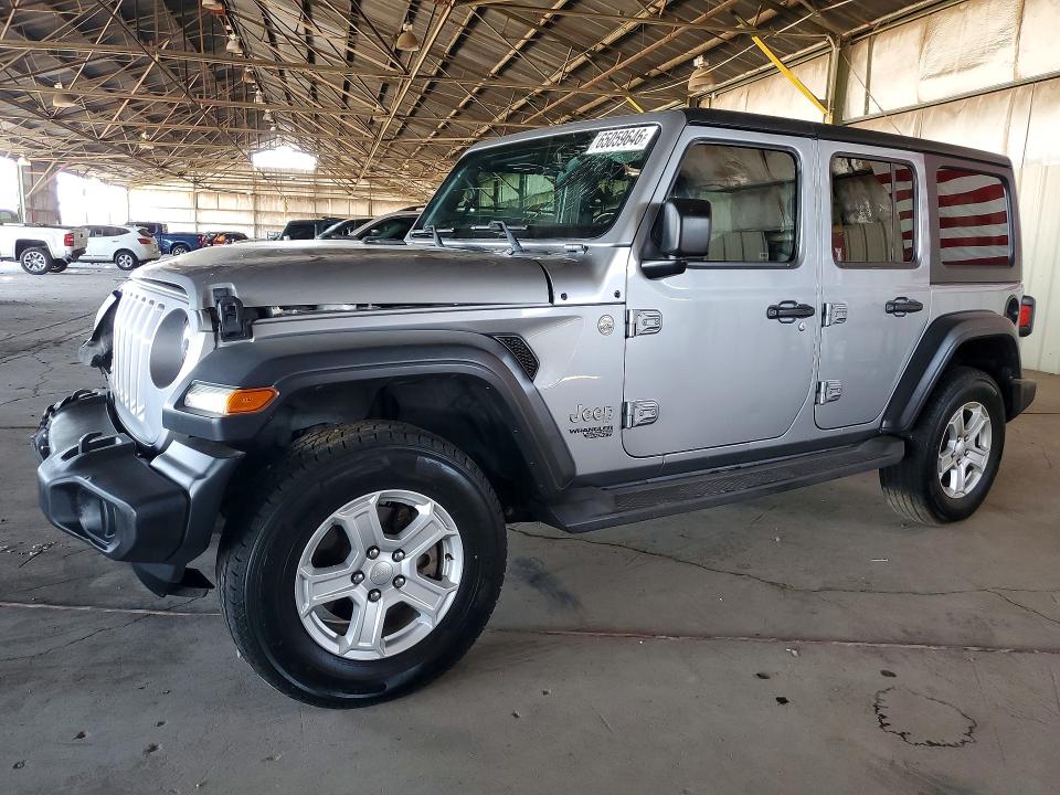 2020 Jeep Wrangler / VIN 1C4HJXDN3LW198217 — COPART salvage auction photo