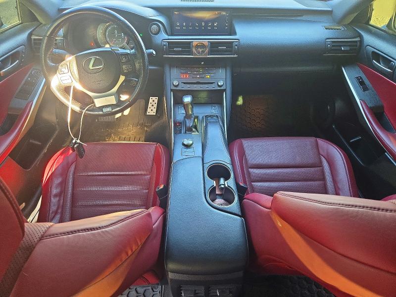 2019 Lexus Is 300 VIN JTHC81D21K5038588 COPART salvage auction — VANDALISM, ON - PERMIT NO BRAND - UNFIT, sold $12,500 on 2026-08-27 (photo 8)