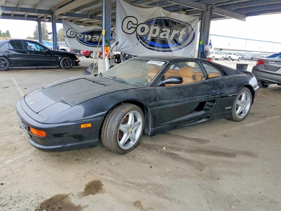 1998 Ferrari F355 VIN ZFFXR41A3W0111588 — COPART salvage auction photo