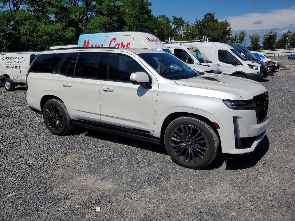 2022 Cadillac Escalade VIN 1GYS4GKL2NR172198 COPART salvage auction — BURN, KS - CERT OF TITLE-SALVAGE (P), sold $42,500 on 2026-08-24 (photo 4)