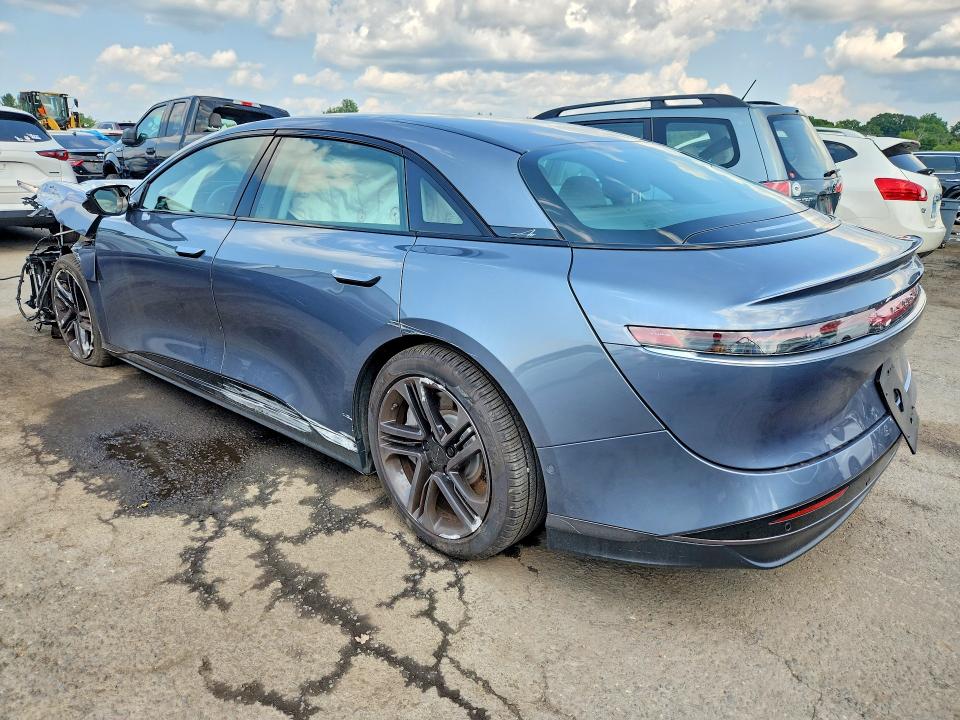 2026 Lucid Air VIN 50EA1PGA4TA001624 COPART salvage auction — FRONT END, CT, sold $8,500 on 2026-10-06 (photo 2)