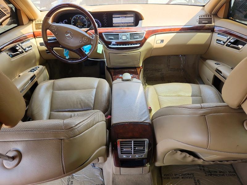 2012 Mercedes-benz S-klasse VIN WDDNG7DB1CA440707 COPART salvage auction — MECHANICAL, Ca - App For Dup Salvage Or Ac, sold $1,400 on 2026-08-25 (photo 8)